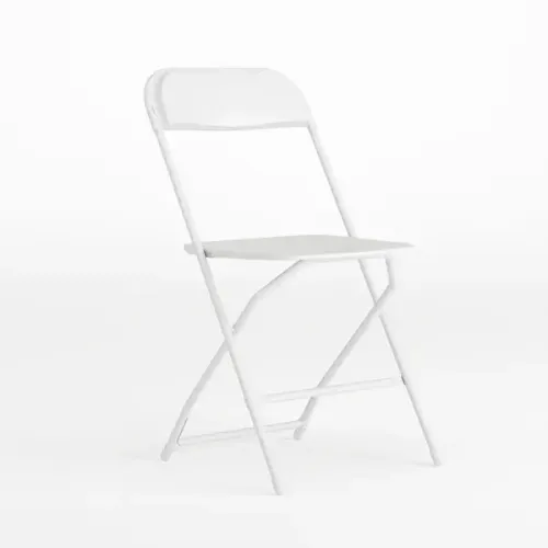 White Folding Chair