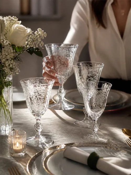 Mismatched Premium Water Glasses