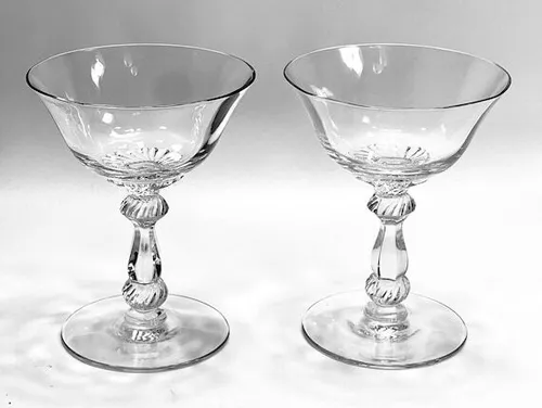 Mismatched Premium Champagne Coupes