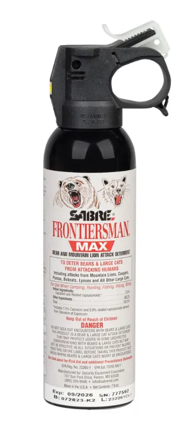 Bear & Mountain Lion Spray