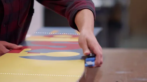 Ski or Snowboard Edge Sharpening