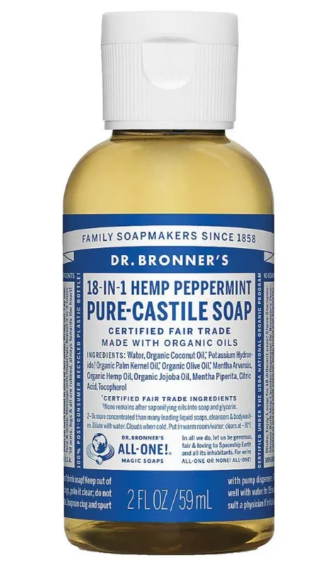 Dr. Bronners Liquid Camp Soap - Peppermint