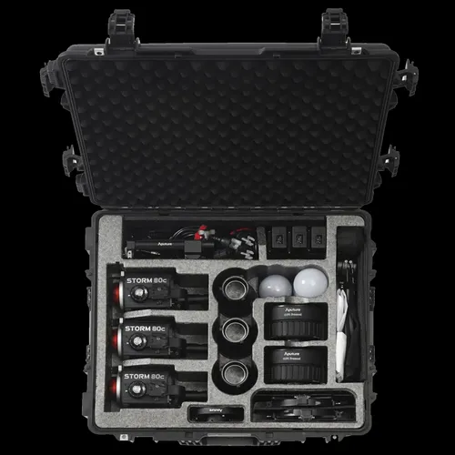 Aputure Storm 80c - 3 Light Kit