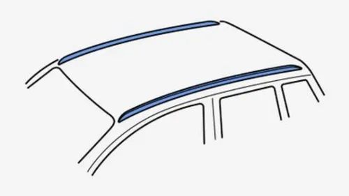Dachgepäckträger - integrierte Dachreling (ohne Dachbox-/ Dachzeltanmietung)