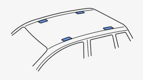 Dachgepäckträger - Fixpunktsystem (nur bei Dachbox-/ Dachzeltanmietung)