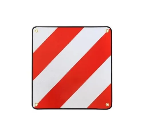 Warntafel Spanien für Heckbox/Fahrradträger (Vorschrift)