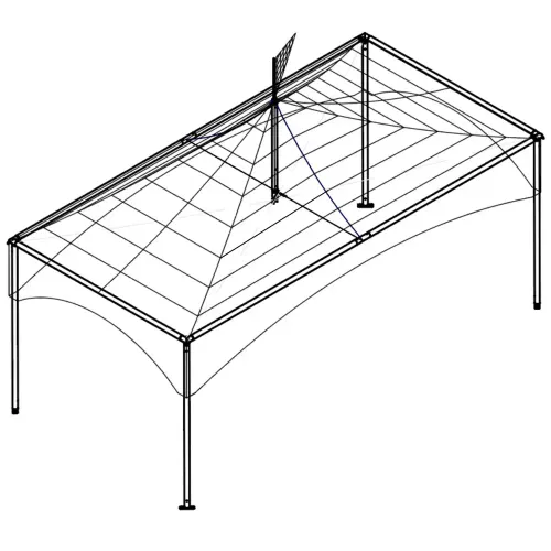 Frame Tent | 10'x20' White Top