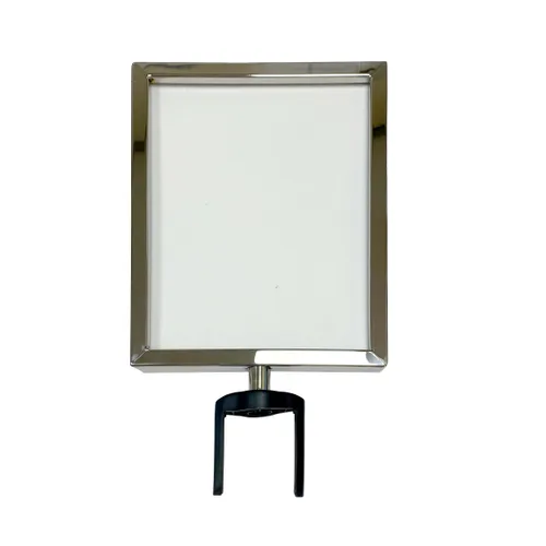 Sign Holder | For Tape Top Stanchion