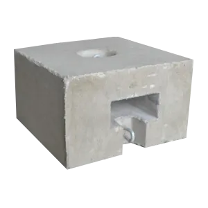 Tent ballast (concrete block)