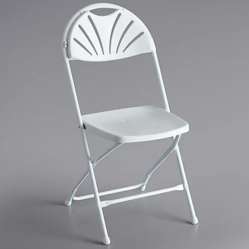 White Fanback Chair