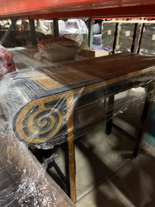 AMANDA Scroll Console Table