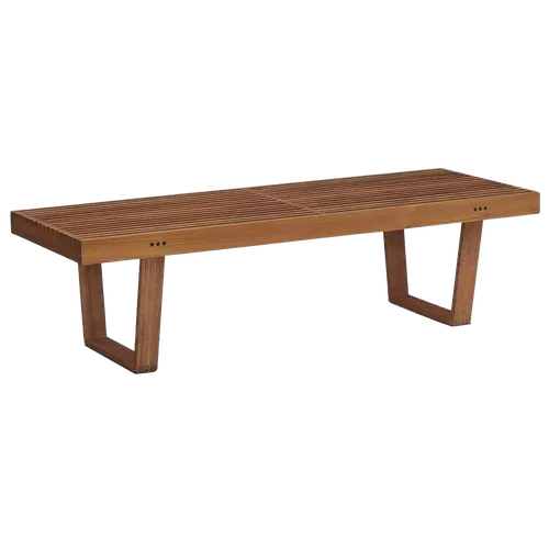 KATRIN Walnut Nelson Bench