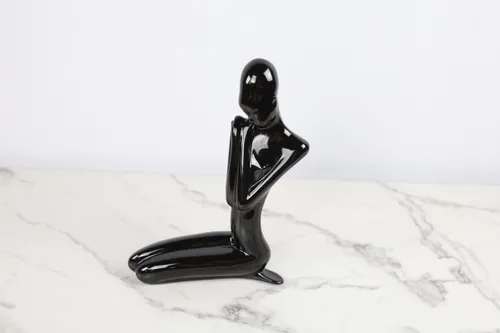 Vintage Ceramic Female Sculpture