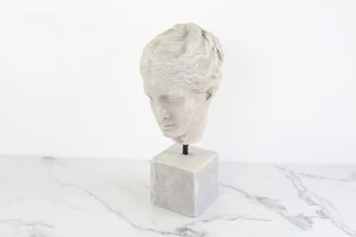 Woman's Head Sculpture