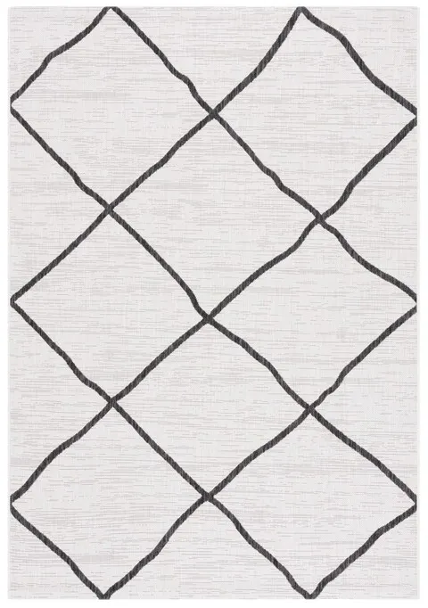 KATRIN Courtyard Outdoor Rug Black 9x12