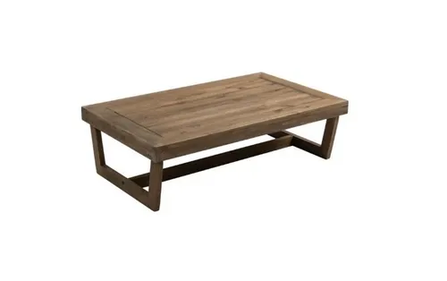 AMANDA OUTDOOR Wood Rectangle Coffee Table
