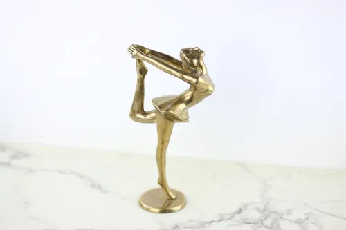 Vintage Brass Ballerina