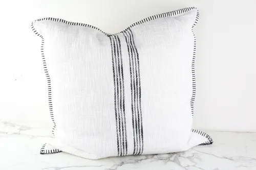 No. 123 Throw Pillow