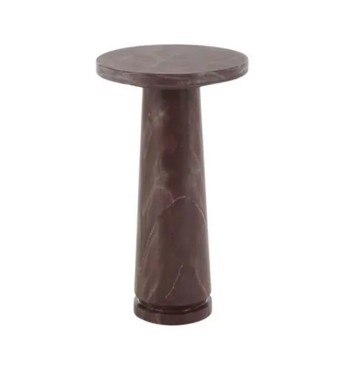 AMANDA Bordeaux Accent Table