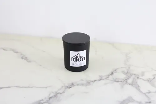 The Den Branded Candle