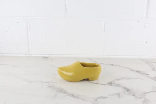 Vintage Yellow Clog