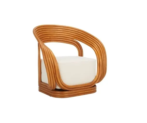AMANDA Pretzel Accent Chair