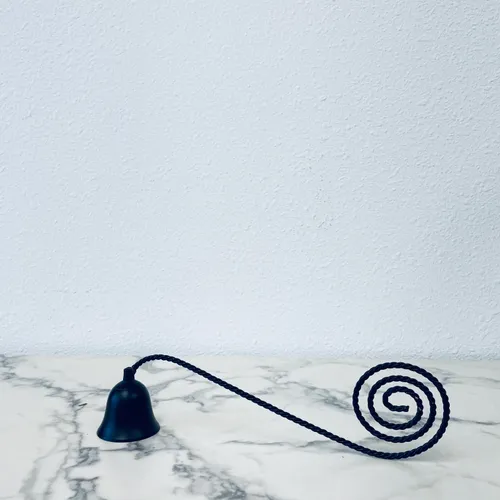 Black Metal Candle Snuff