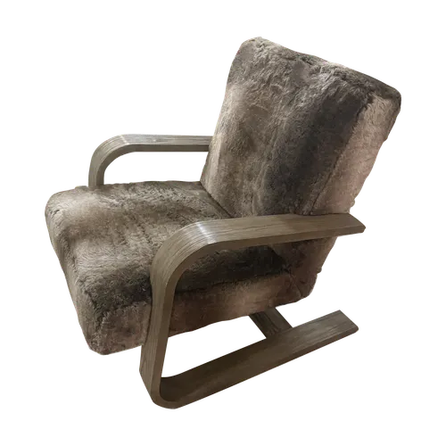 Katrin Furry Bernhardt Accent Chair