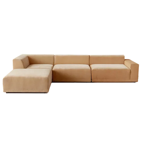 KATRIN Butterscotch Sectional (4 Pieces)