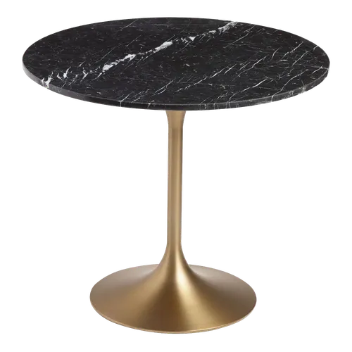 KATRIN Black Marble Bistro Table 35