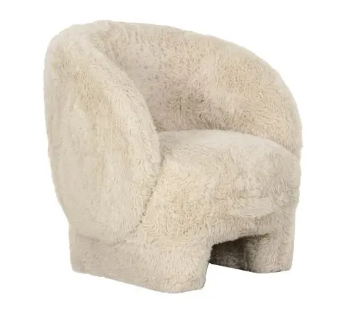 AMANDA Cherry Peach Accent Chair