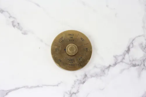 Vintage Brass Spinner