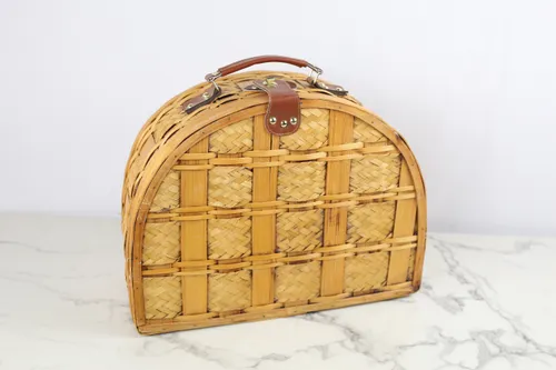 Woven Picnic Basket