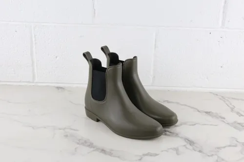 Army Green Rain Boots