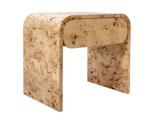 AMANDA Burls, Burls, Burls Nightstands