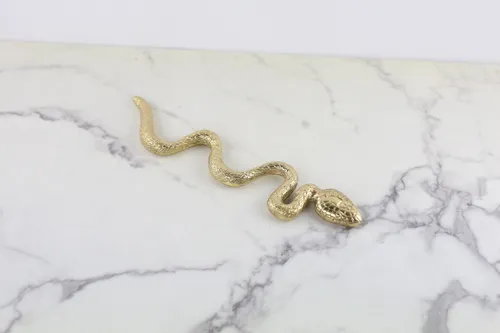 Vintage Brass Snake