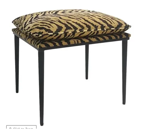 AMANDA Tiger Ottoman