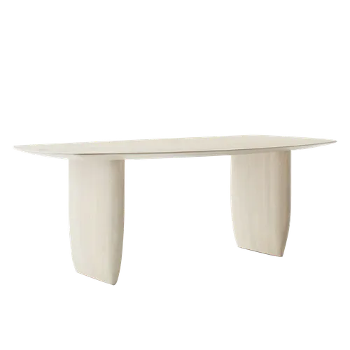 KATRIN CB2 Spigolo Dining Table 84