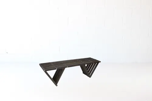 Popsicle Stick Bench