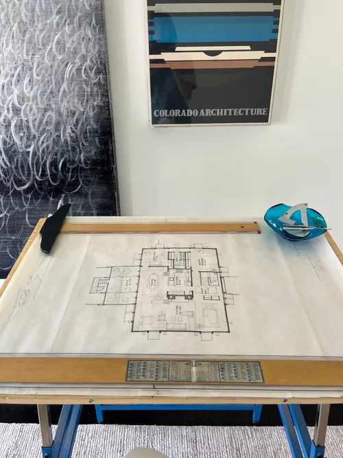 Vintage Drafting Desk