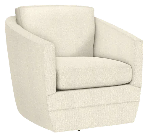 KATRIN Ford Ivory Swivel Chair