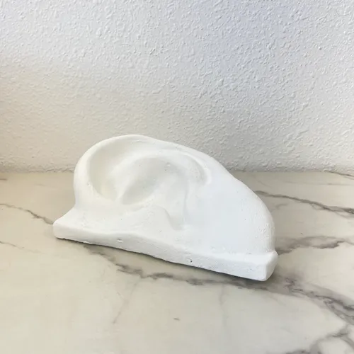 Ceramic Ear Sculpture