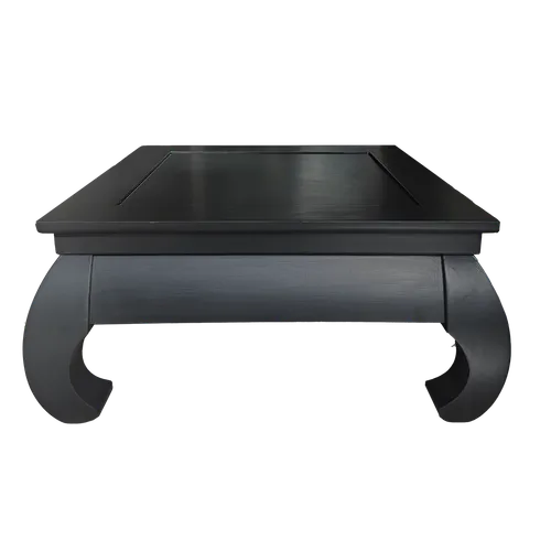 KATRIN Black Asian Square Coffee Table