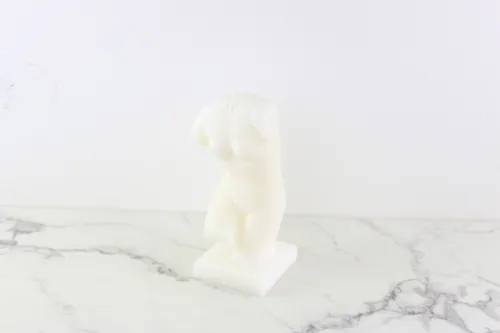 Woman's Torso Candle