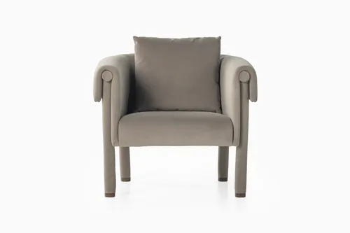 AMANDA Shiitake Accent Chair