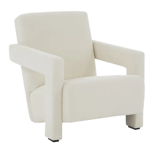 KATRIN Get Low Accent Chair Ivory