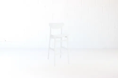 RETIRED Simply White Bar Stool PRICE PER SET