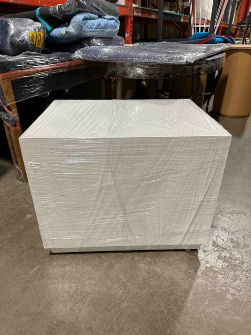 White Laminate Cube