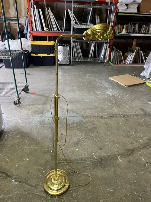 No. 92 Vintage Shell Floor Lamp