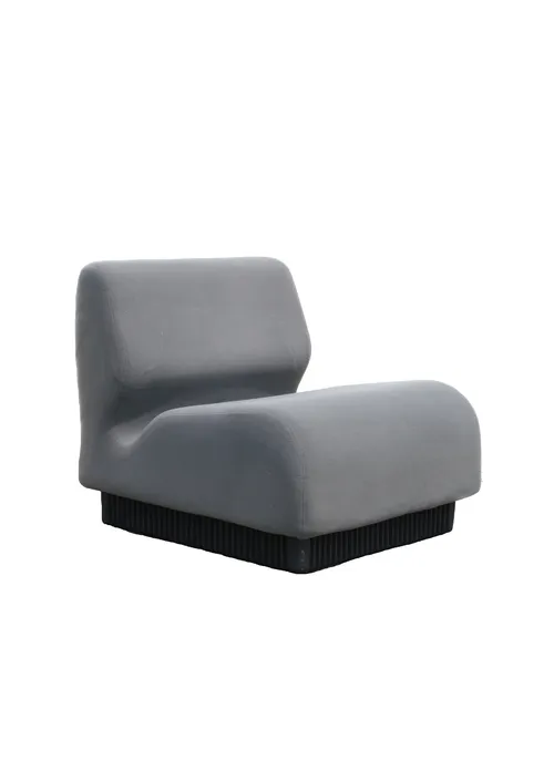 AMANDA Whale Tail Accent Chair